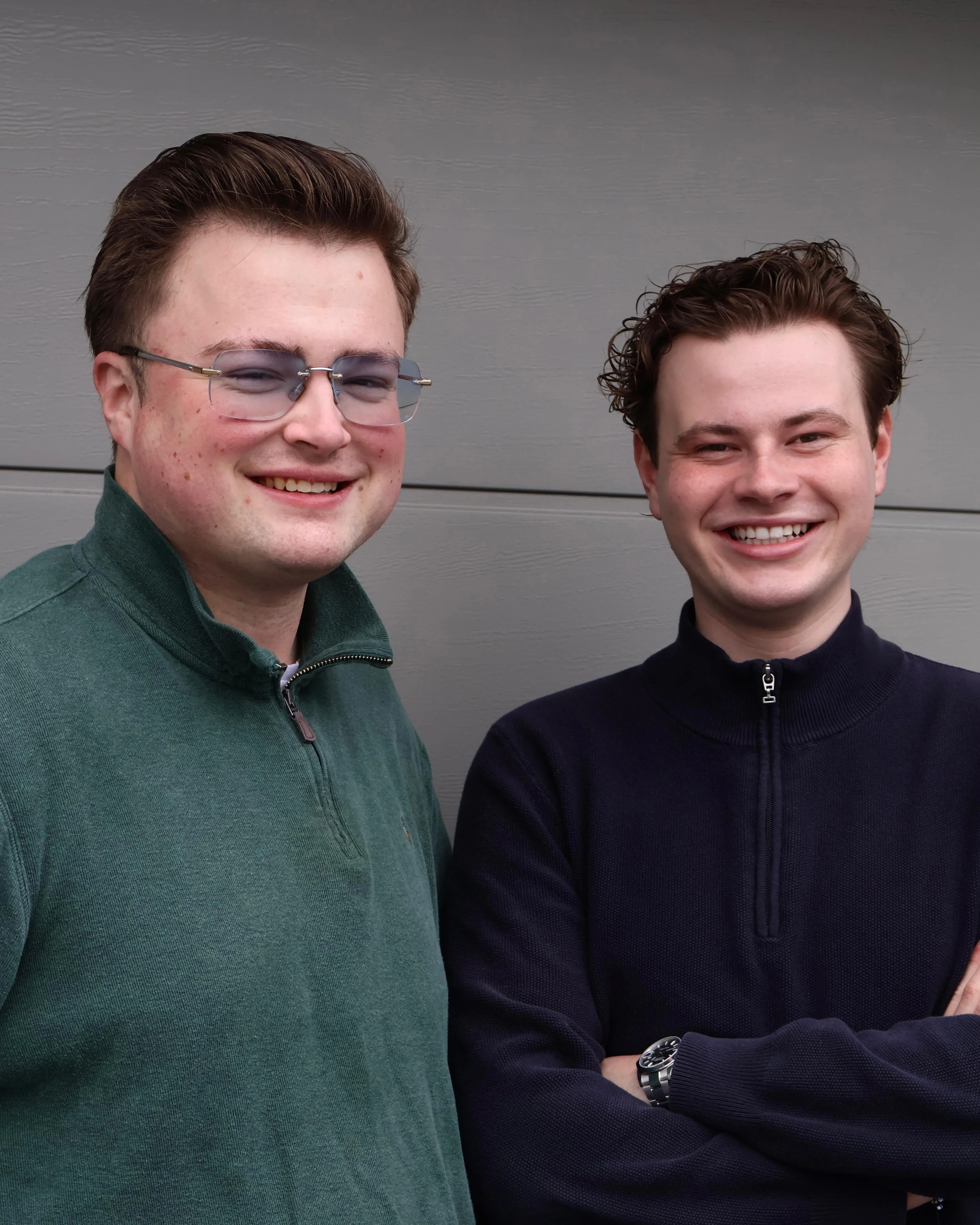 Tilman Breyer und Fynn Schlüter